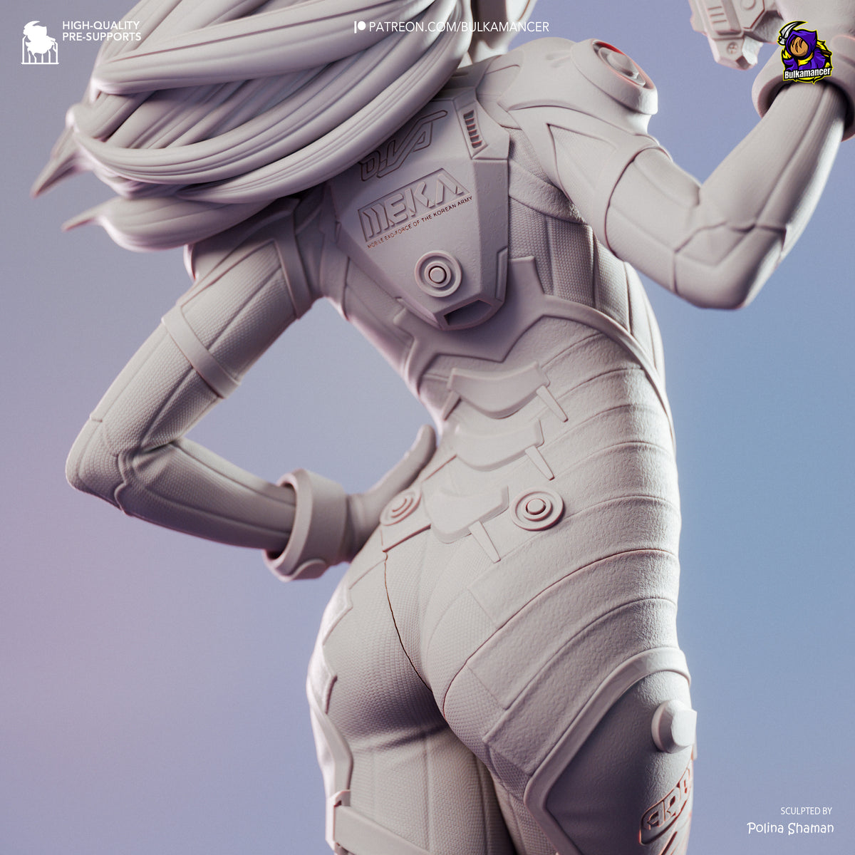 2130 D.Va_Overwatch - STL 3D Print Files