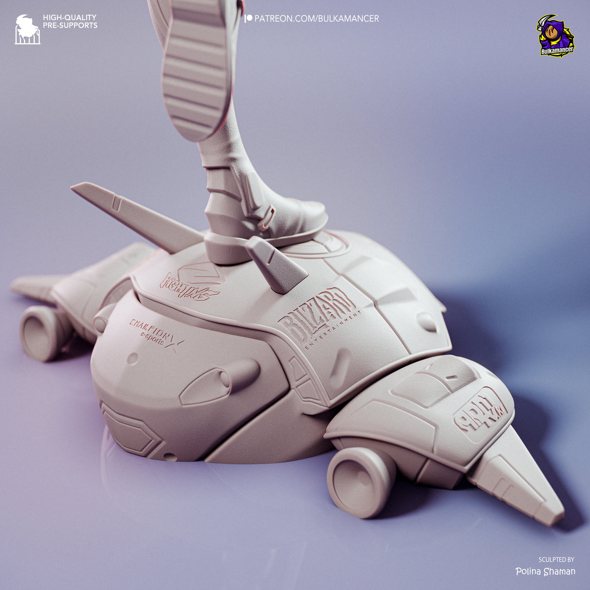 2130 D.Va_Overwatch - STL 3D Print Files
