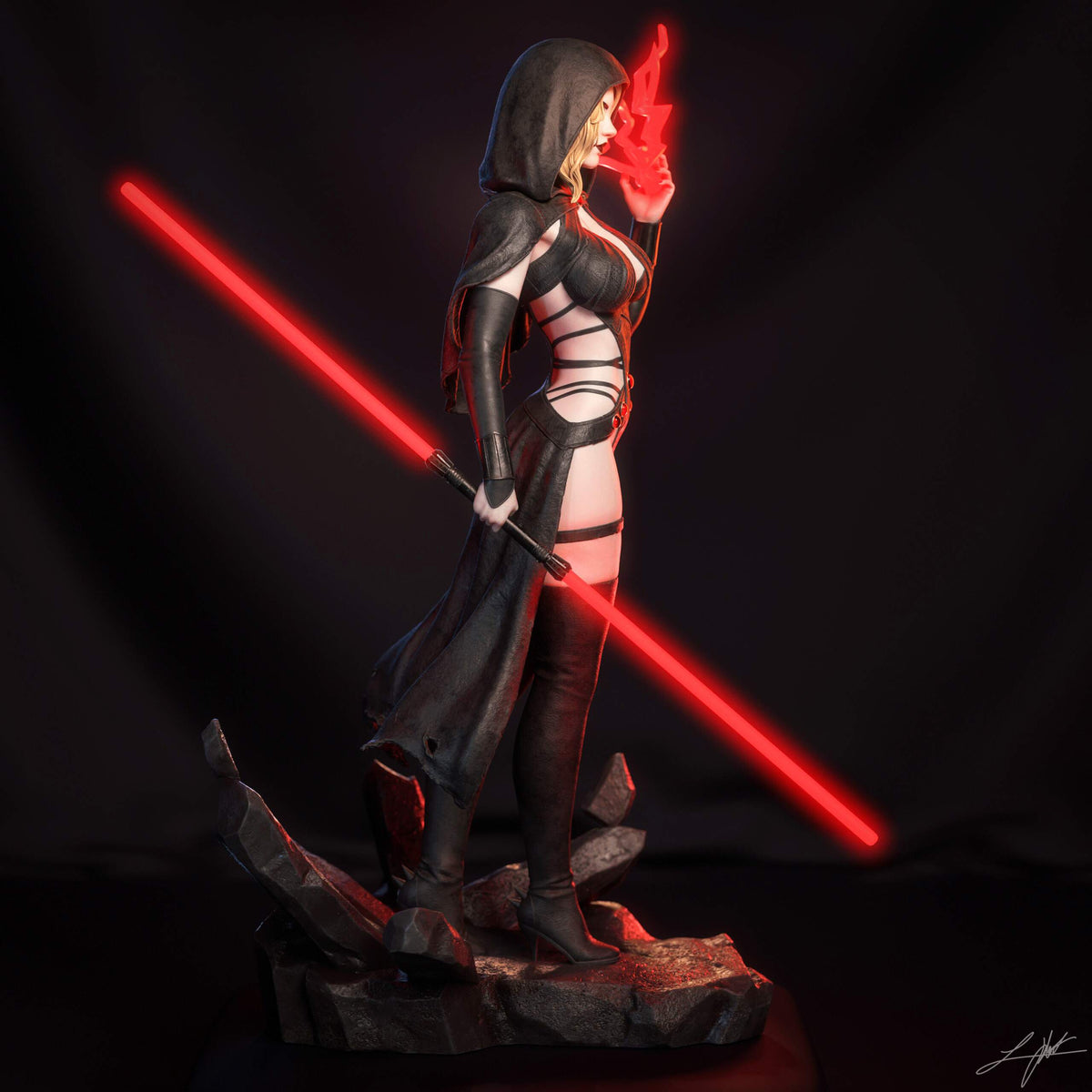1857 Darth Zannah_Star Wars NSFW - STL 3D Print Files