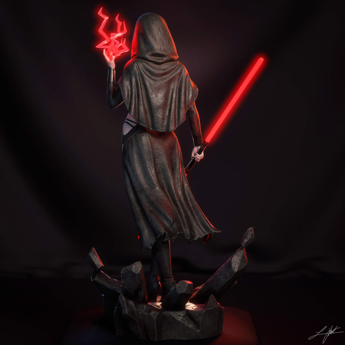 1857 Darth Zannah_Star Wars NSFW - STL 3D Print Files