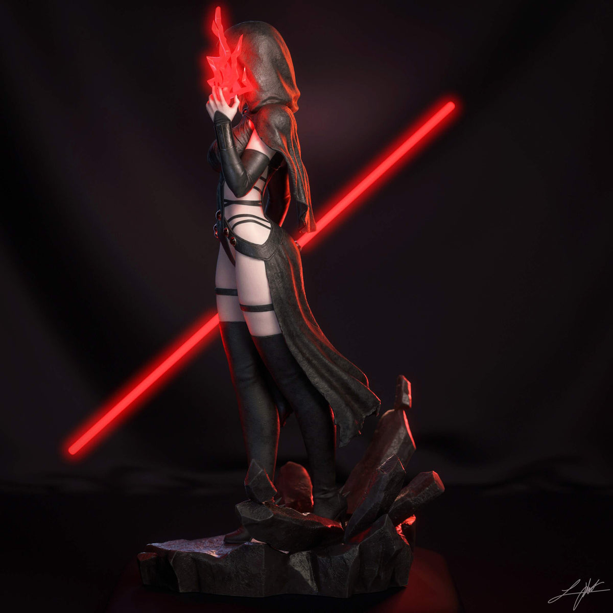1857 Darth Zannah_Star Wars NSFW - STL 3D Print Files