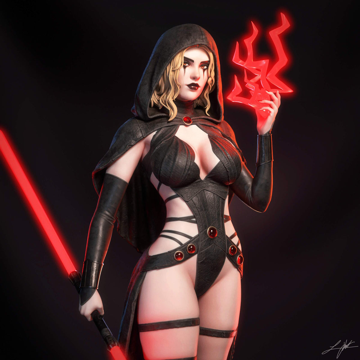 1857 Darth Zannah_Star Wars NSFW - STL 3D Print Files