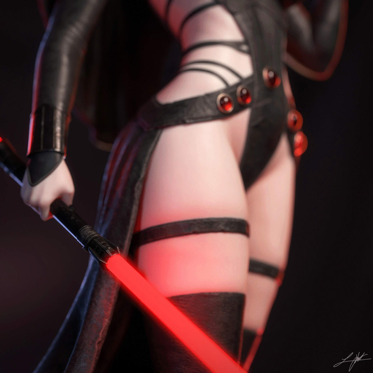 1857 Darth Zannah_Star Wars NSFW - STL 3D Print Files