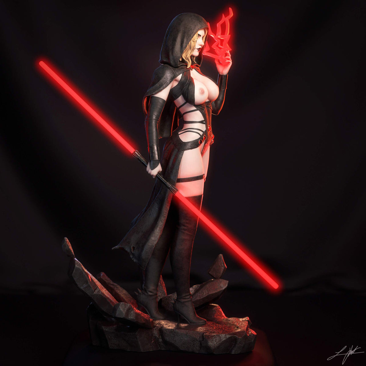 1857 Darth Zannah_Star Wars NSFW - STL 3D Print Files