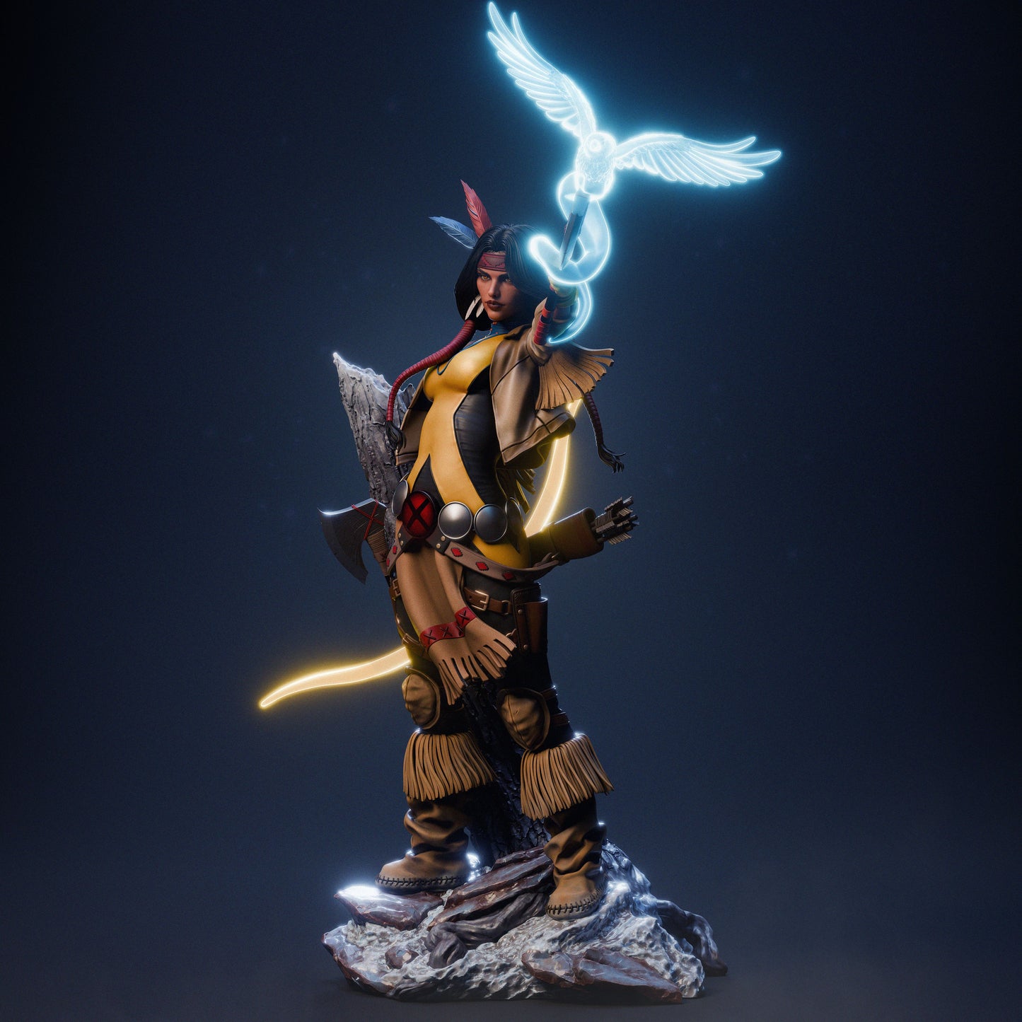 1189 Dani Moonstar_Marvel Comics - STL 3D Print Files