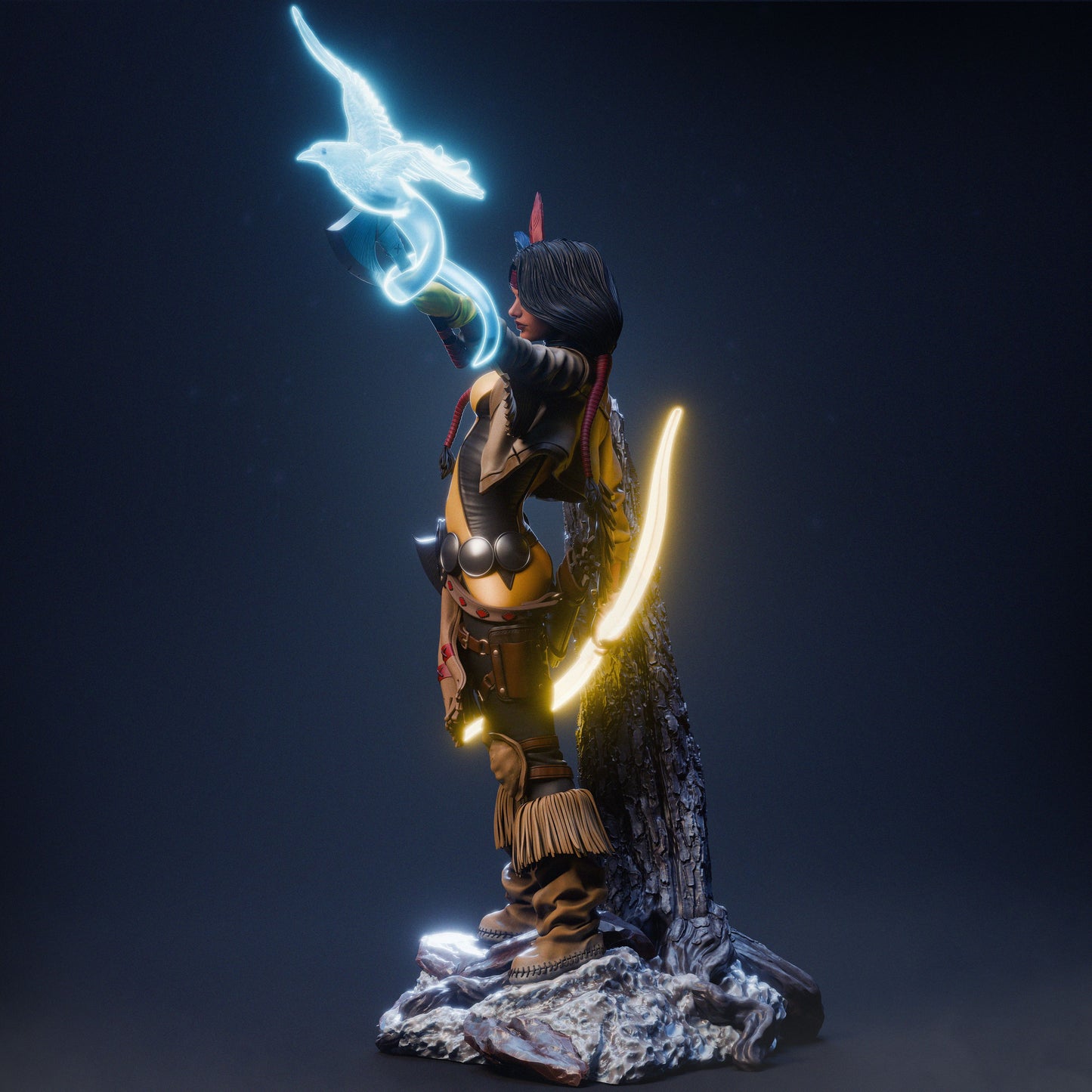 1189 Dani Moonstar_Marvel Comics - STL 3D Print Files