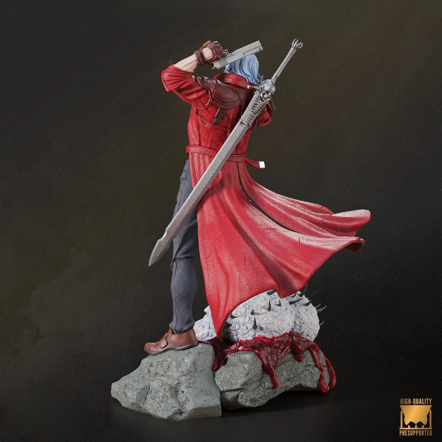 0544 Dante - Devil May Cry (4039) - STL 3D Print Files
