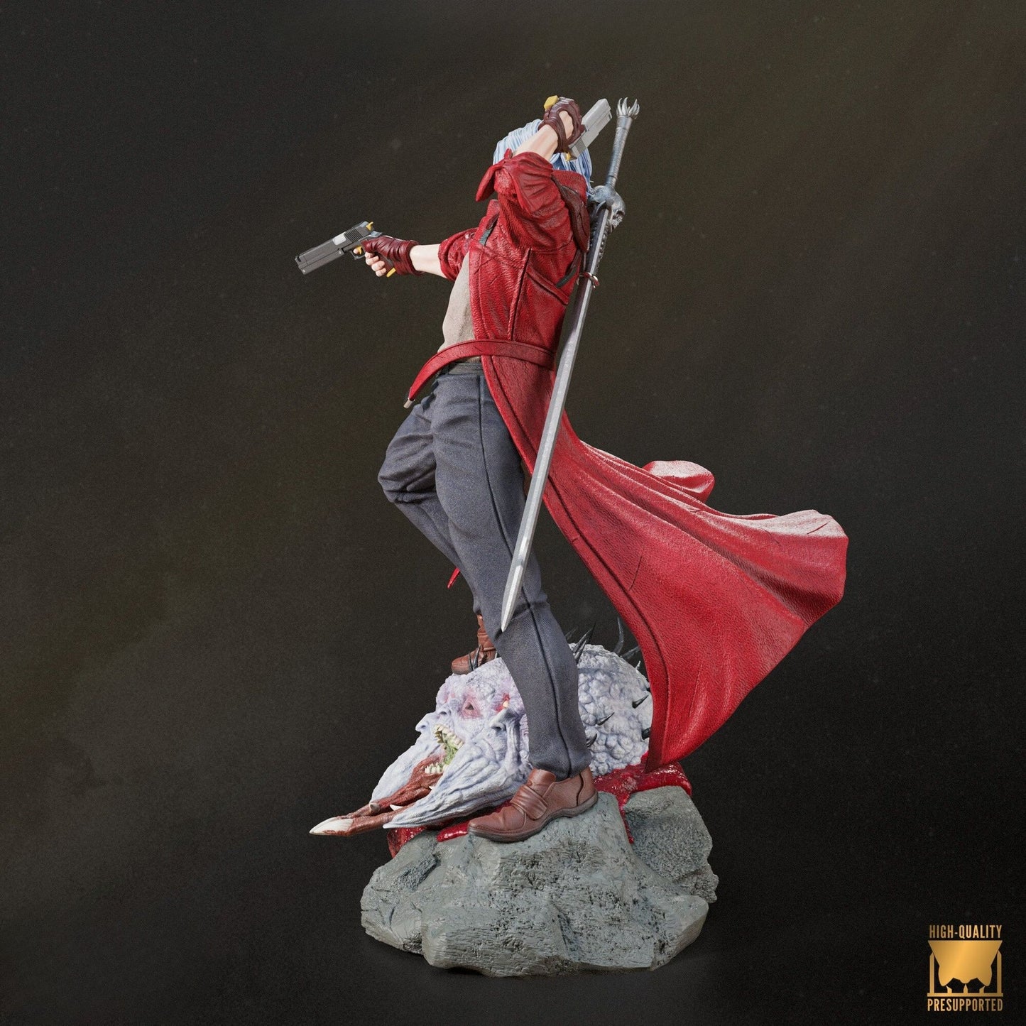 0544 Dante - Devil May Cry (4039) - STL 3D Print Files