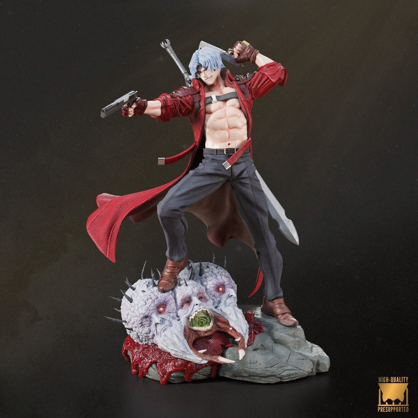 0544 Dante - Devil May Cry (4039) - STL 3D Print Files