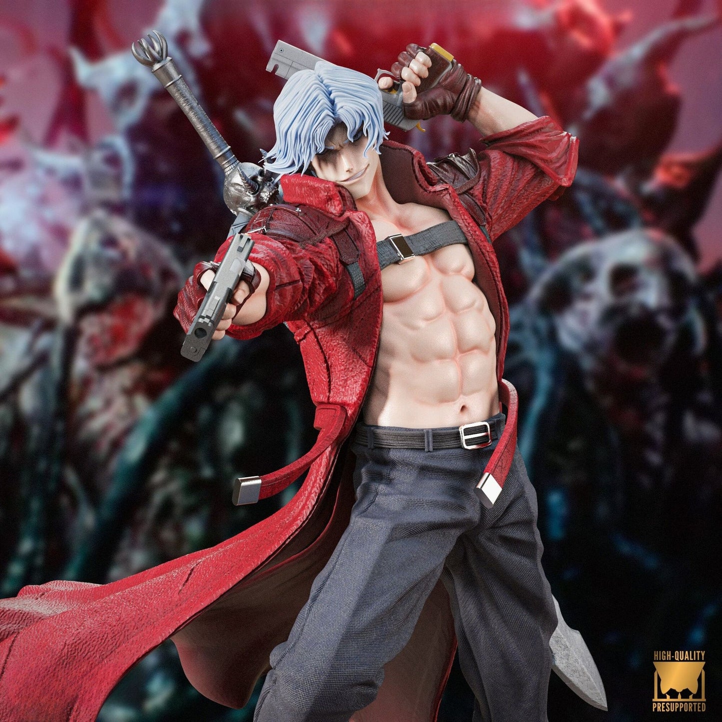 0544 Dante - Devil May Cry (4039) - STL 3D Print Files