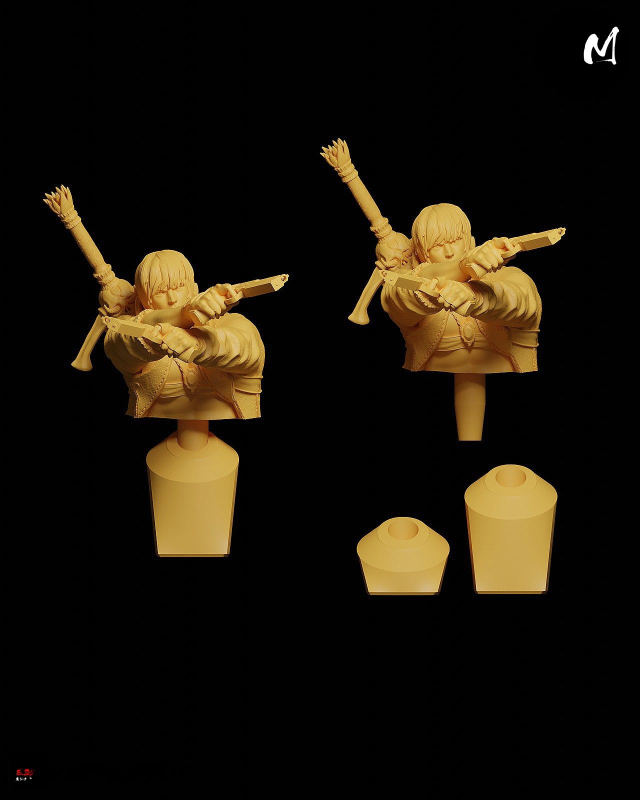 1623 Dante_Devil May Cry 3 - STL 3D Print Files