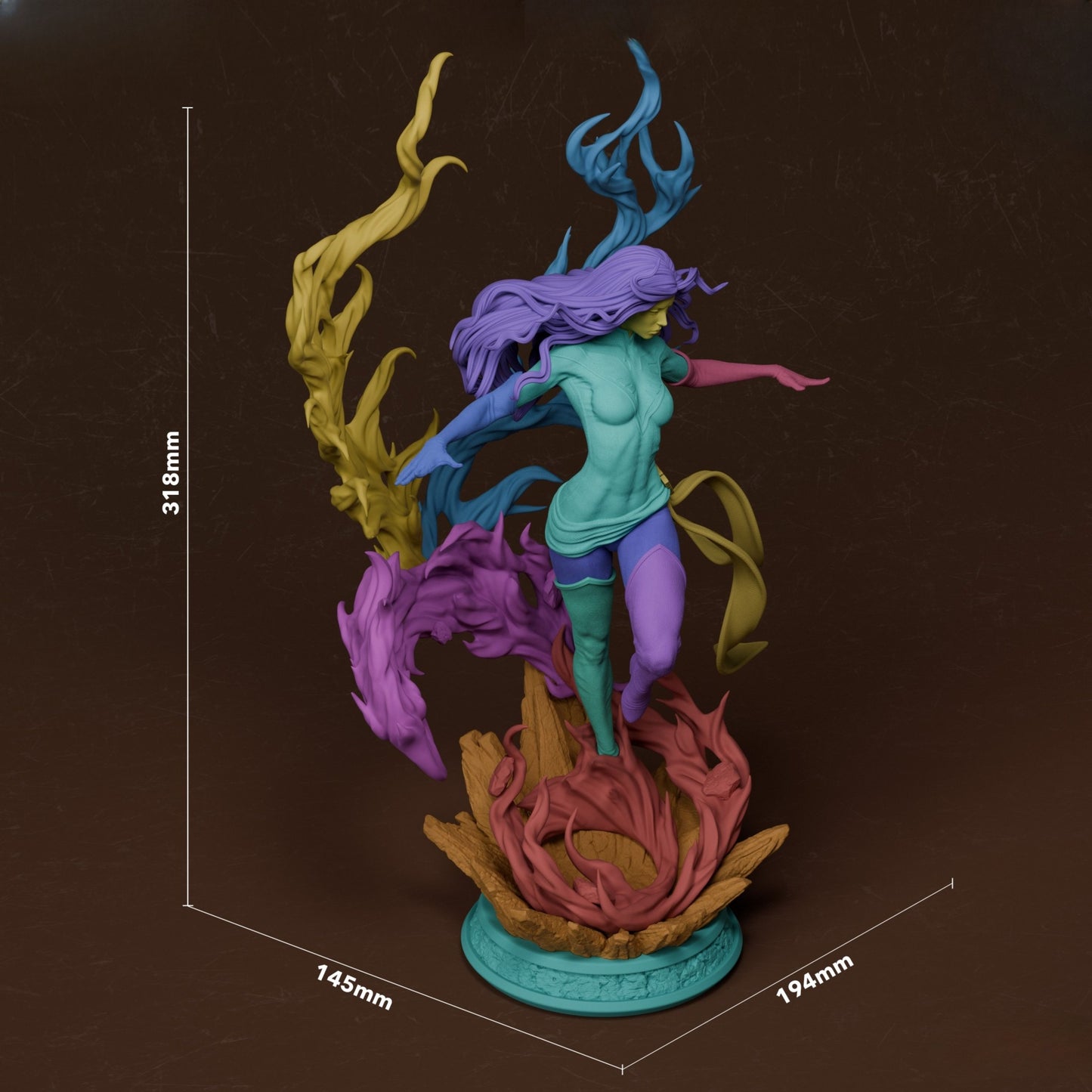 0365 Dark Phoenix - STL 3D Print Files