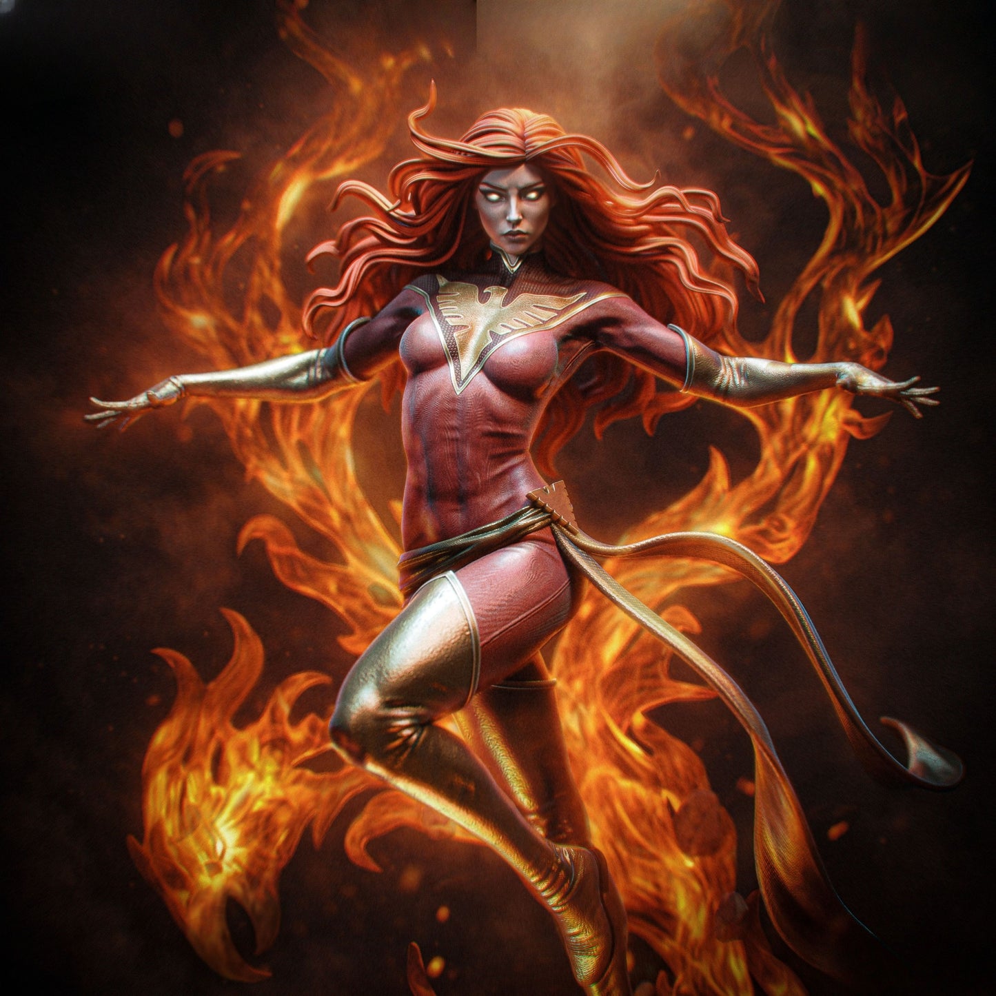 0365 Dark Phoenix - STL 3D Print Files