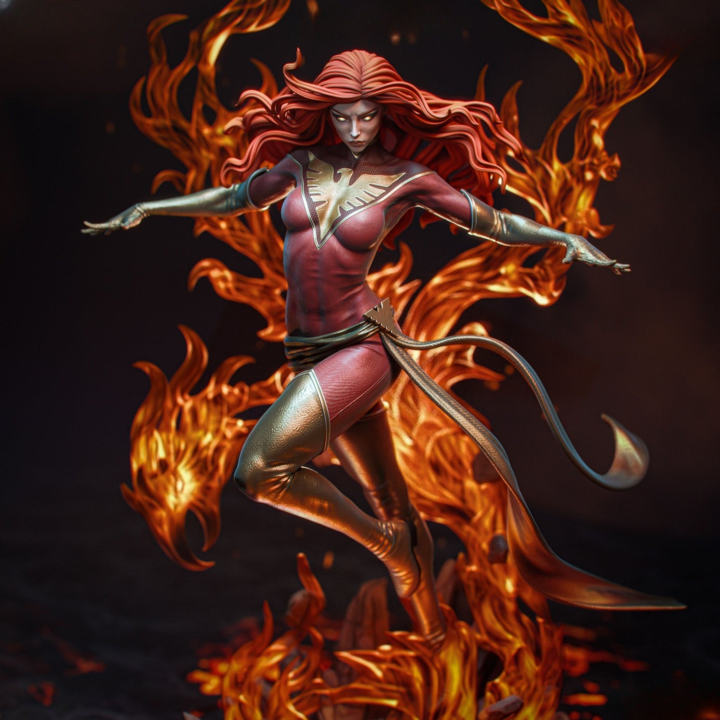 0365 Dark Phoenix - STL 3D Print Files