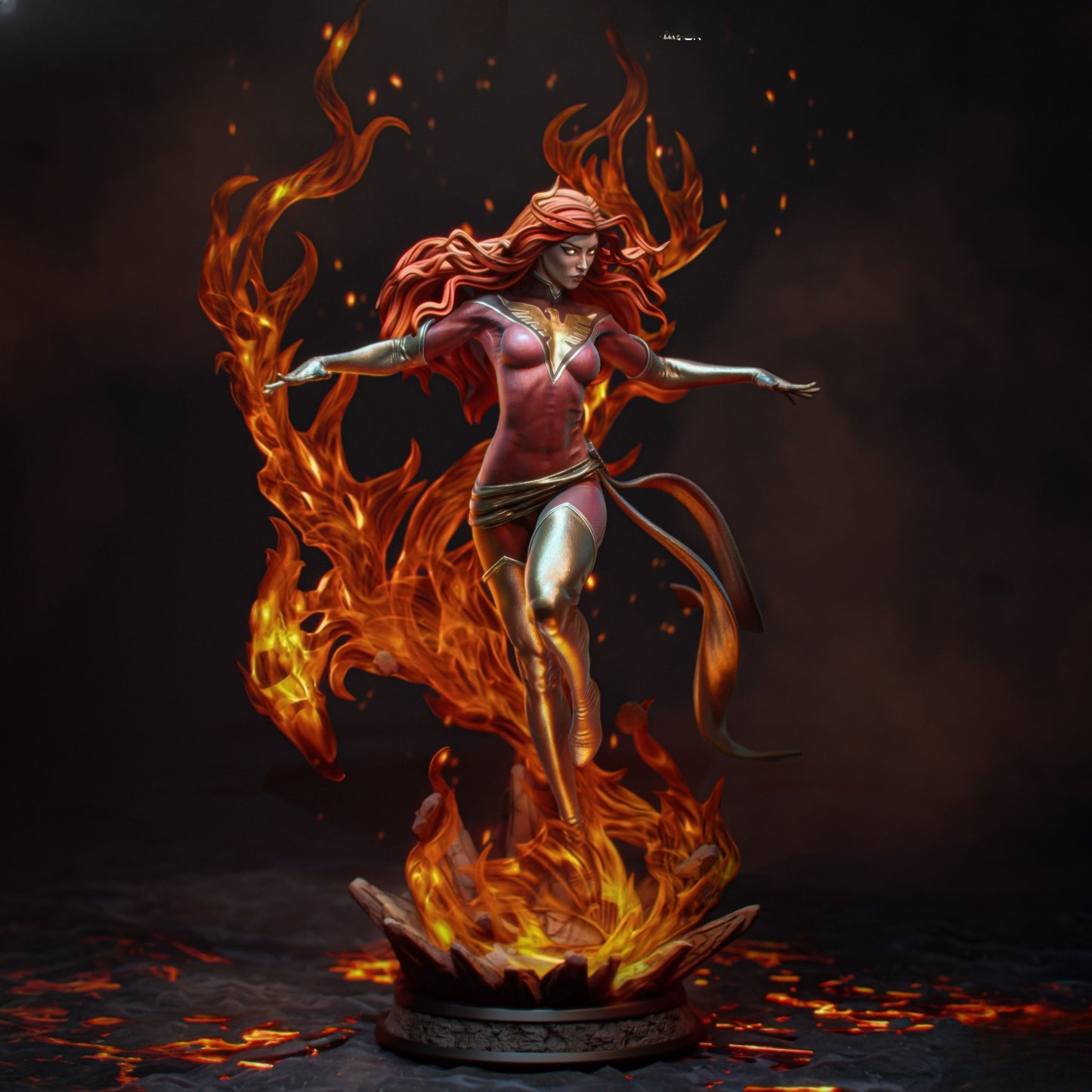 0365 Dark Phoenix - STL 3D Print Files