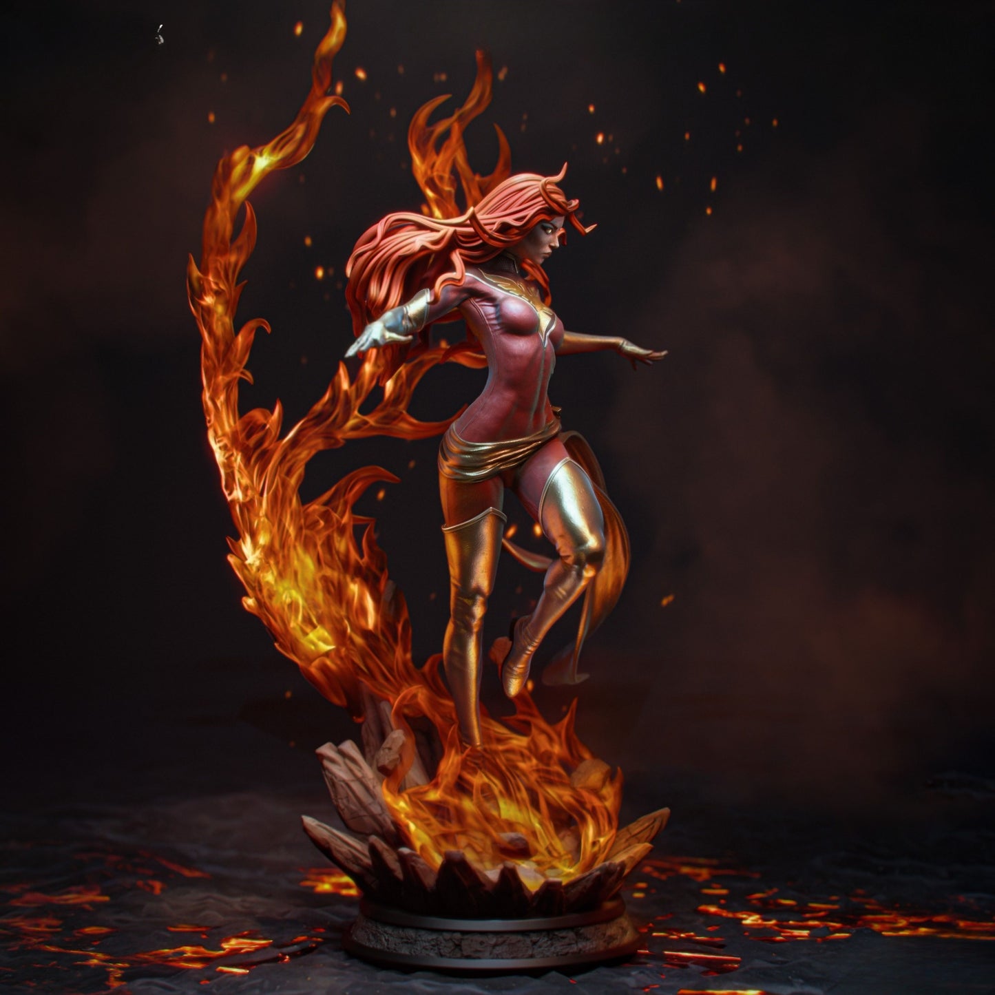 0365 Dark Phoenix - STL 3D Print Files