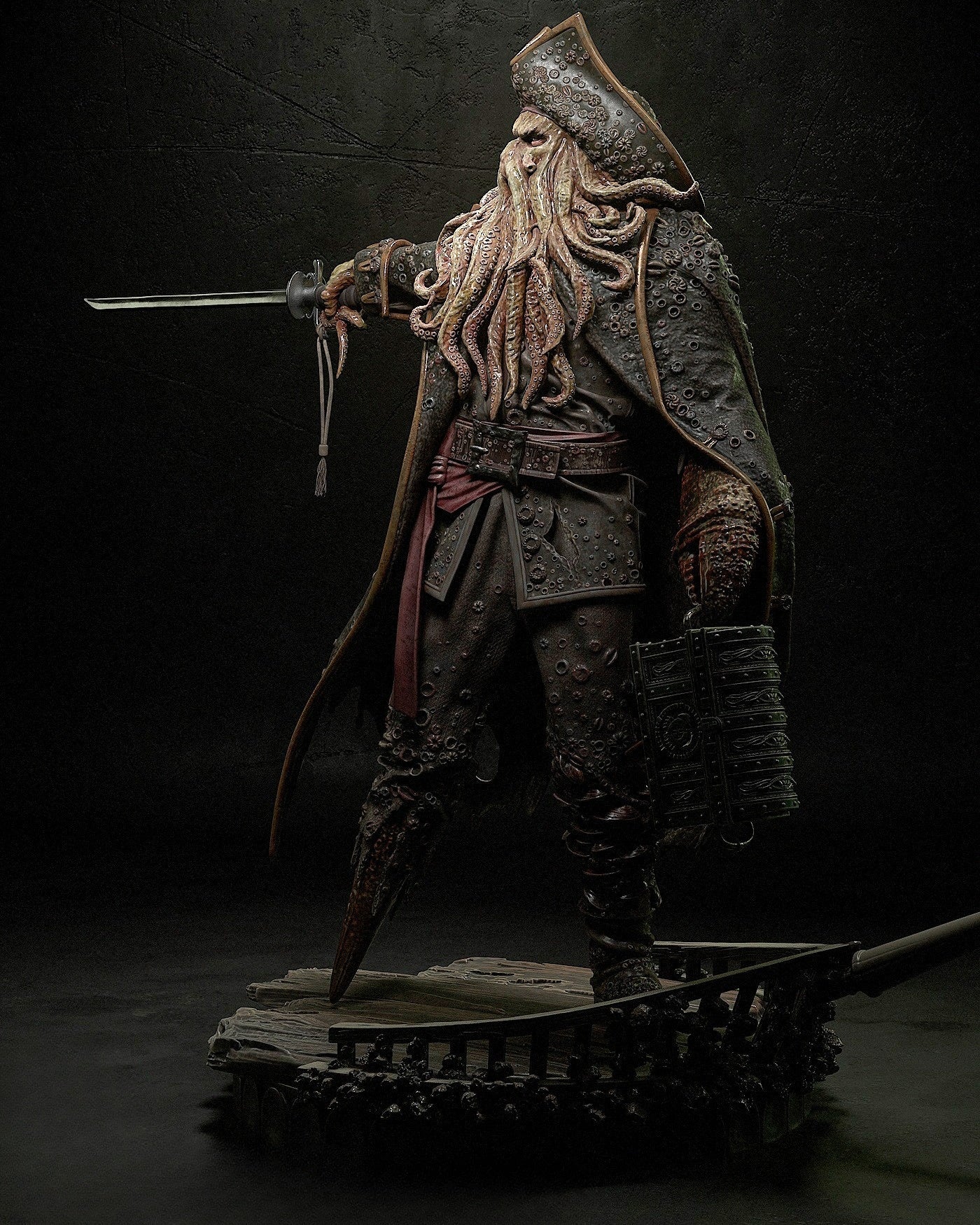 0507 Davy Jones - Pirates of the Caribbean (3165) - STL 3D Print Files