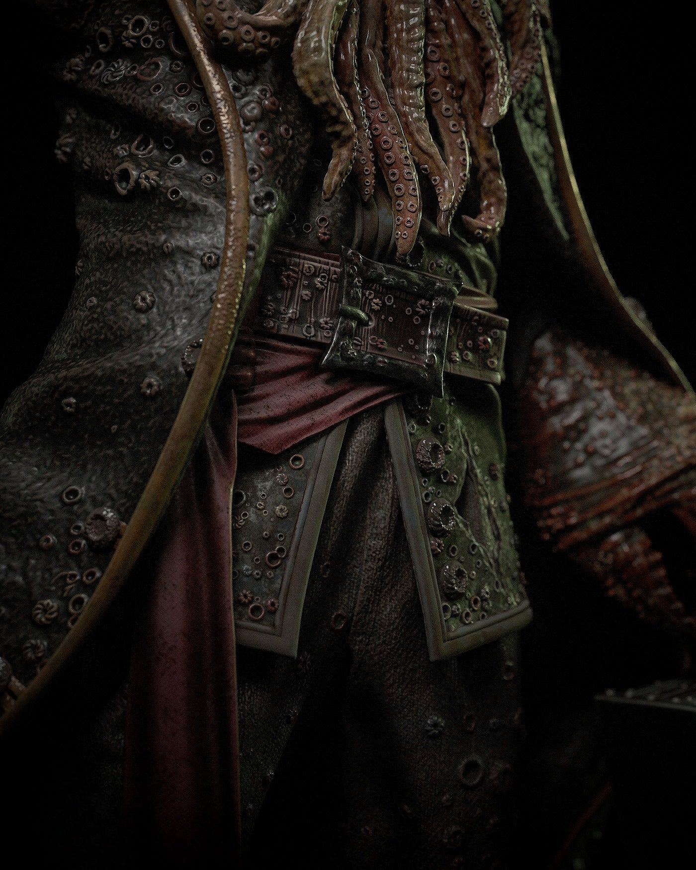 0507 Davy Jones - Pirates of the Caribbean (3165) - STL 3D Print Files