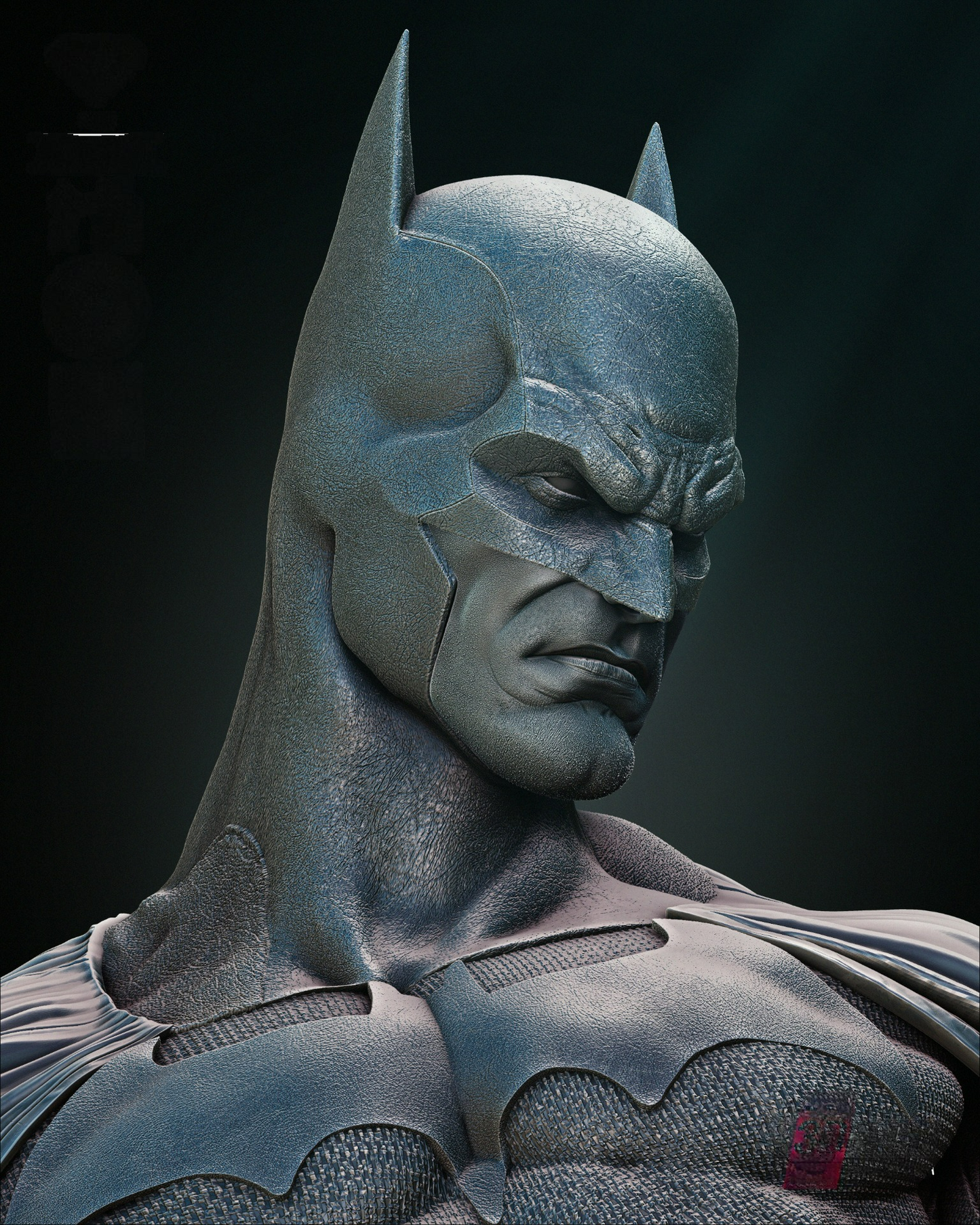0503 Batman AND Catwoman Diorama - DC Comics (1985) - STL 3D Print Files