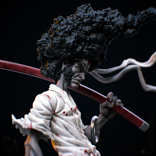 0963 Afro Samurai (1986) - STL 3D Print Files