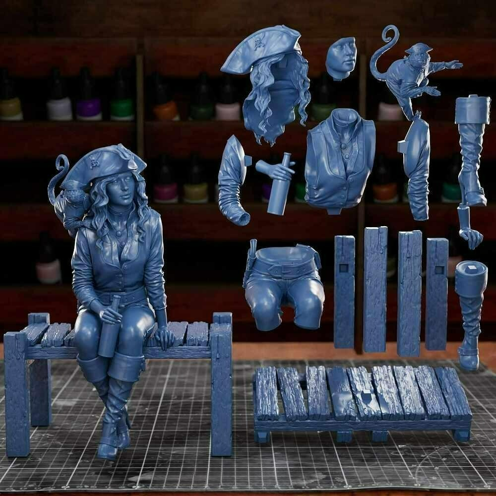 0686 Captain Lyra (2109) - STL 3D Print Files