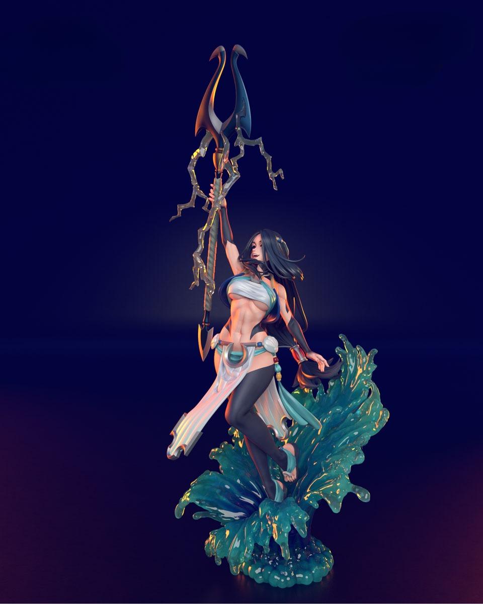 0969 Sadeena - The Rising of the Shield Hero (2191) - STL 3D Print Files