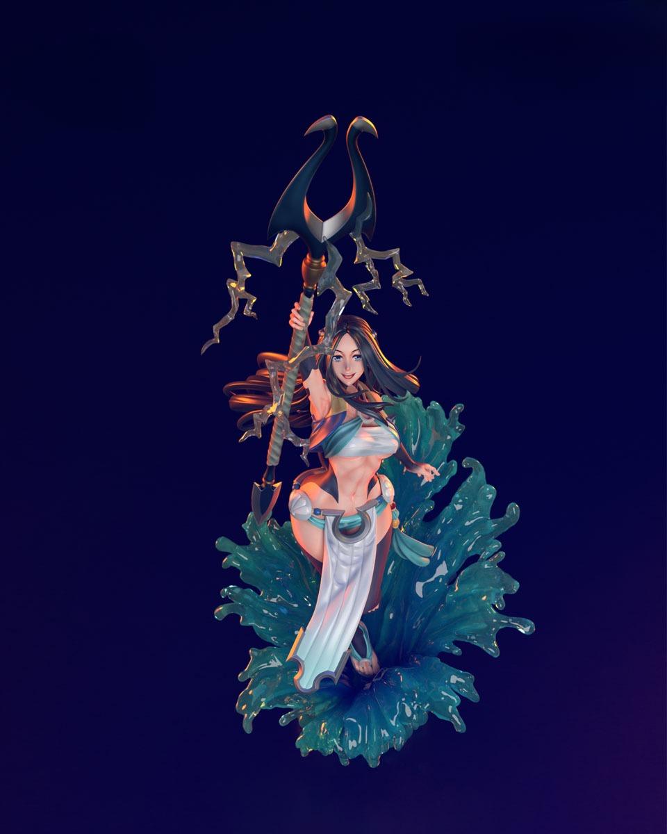 0969 Sadeena - The Rising of the Shield Hero (2191) - STL 3D Print Files