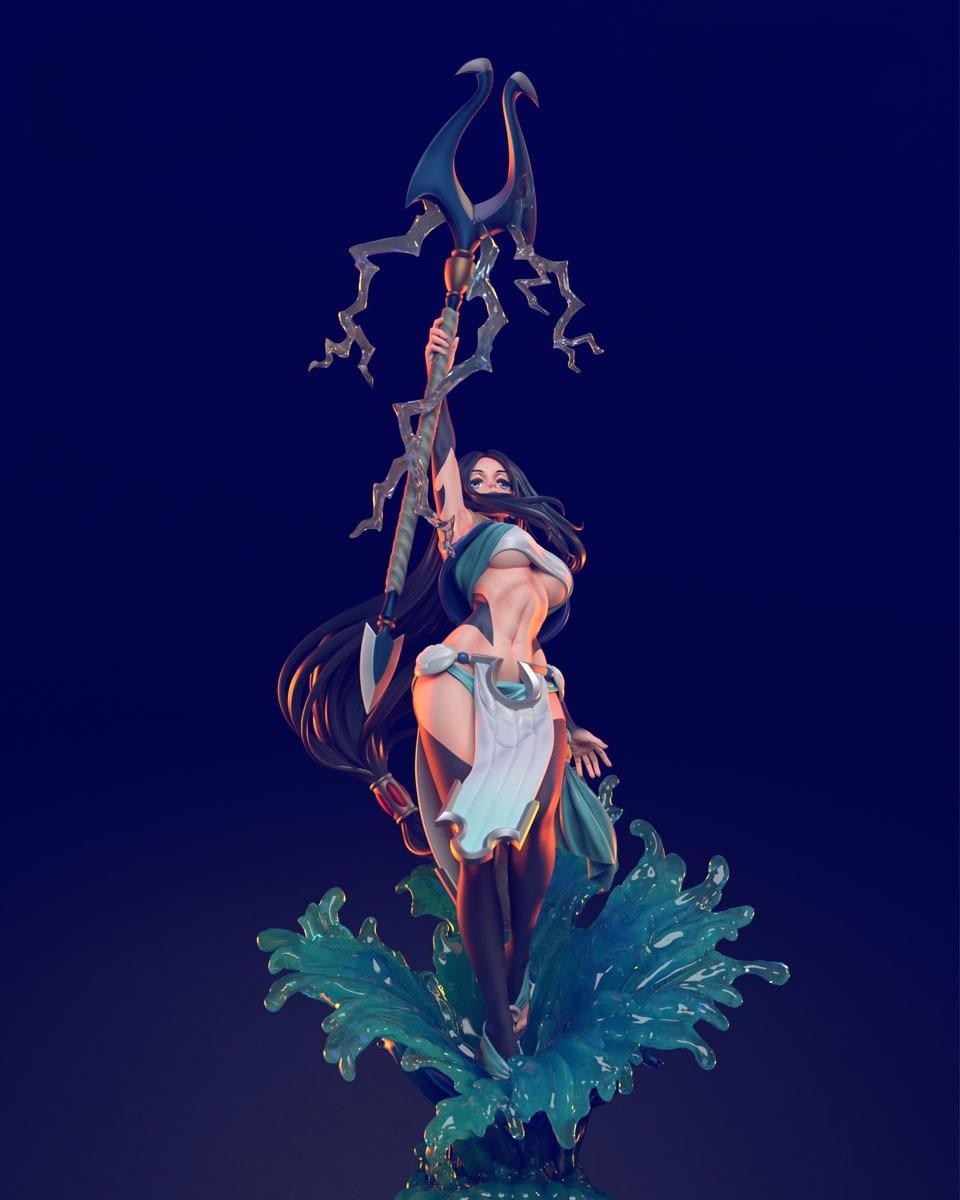 0969 Sadeena - The Rising of the Shield Hero (2191) - STL 3D Print Files