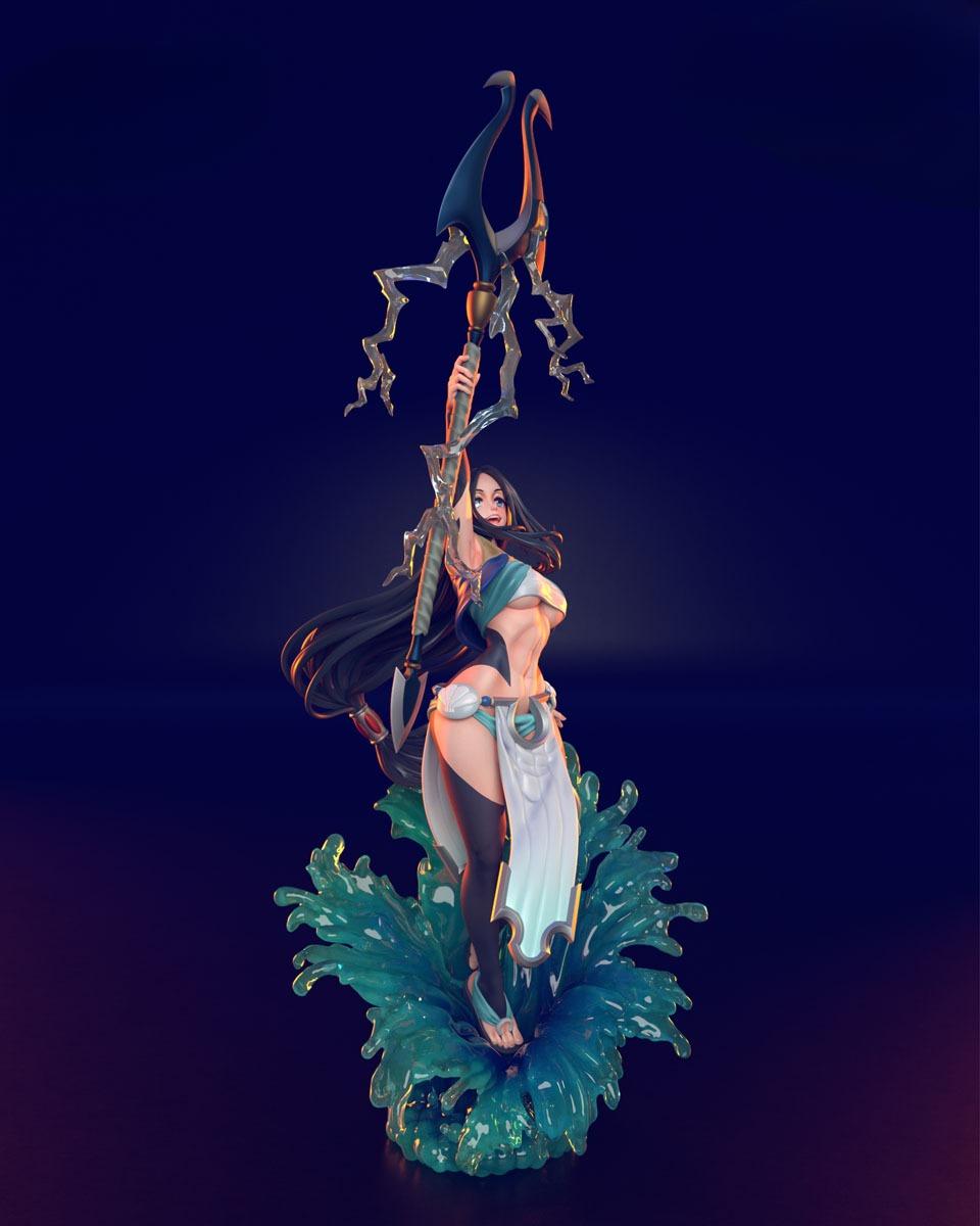 0969 Sadeena - The Rising of the Shield Hero (2191) - STL 3D Print Files