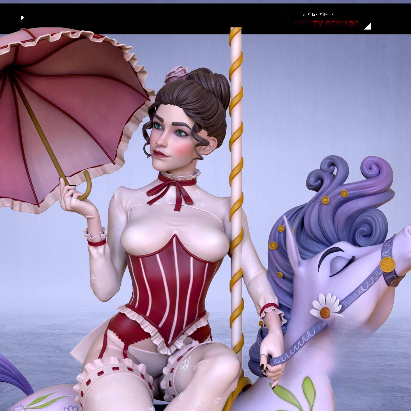 0667 Mary Poppins NSFW (2195) - STL 3D Print Files