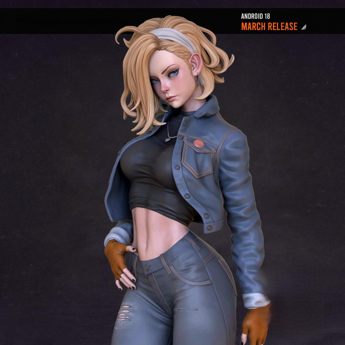 0189 Android 18 NSFW - Dragon Ball (2196) - STL 3D Print Files