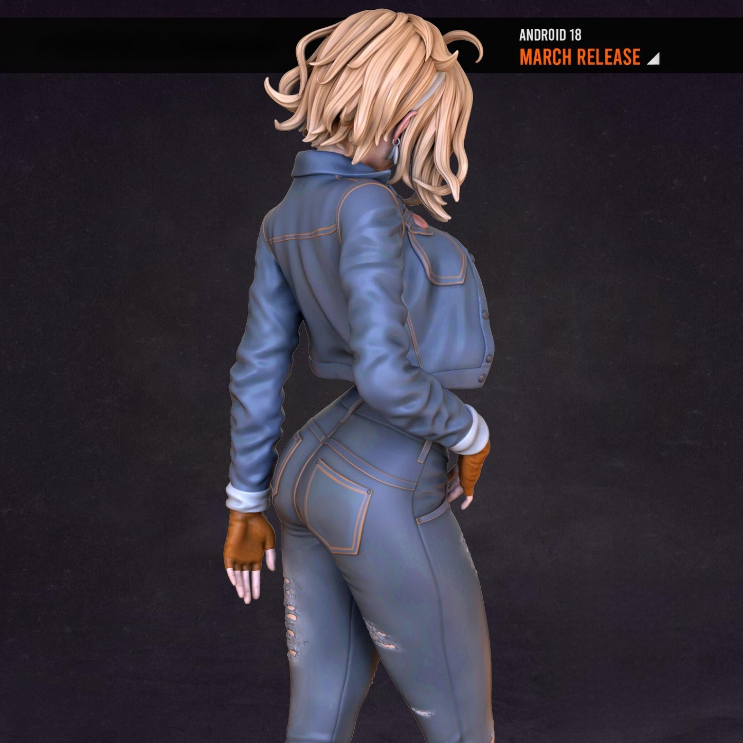 0189 Android 18 NSFW - Dragon Ball (2196) - STL 3D Print Files