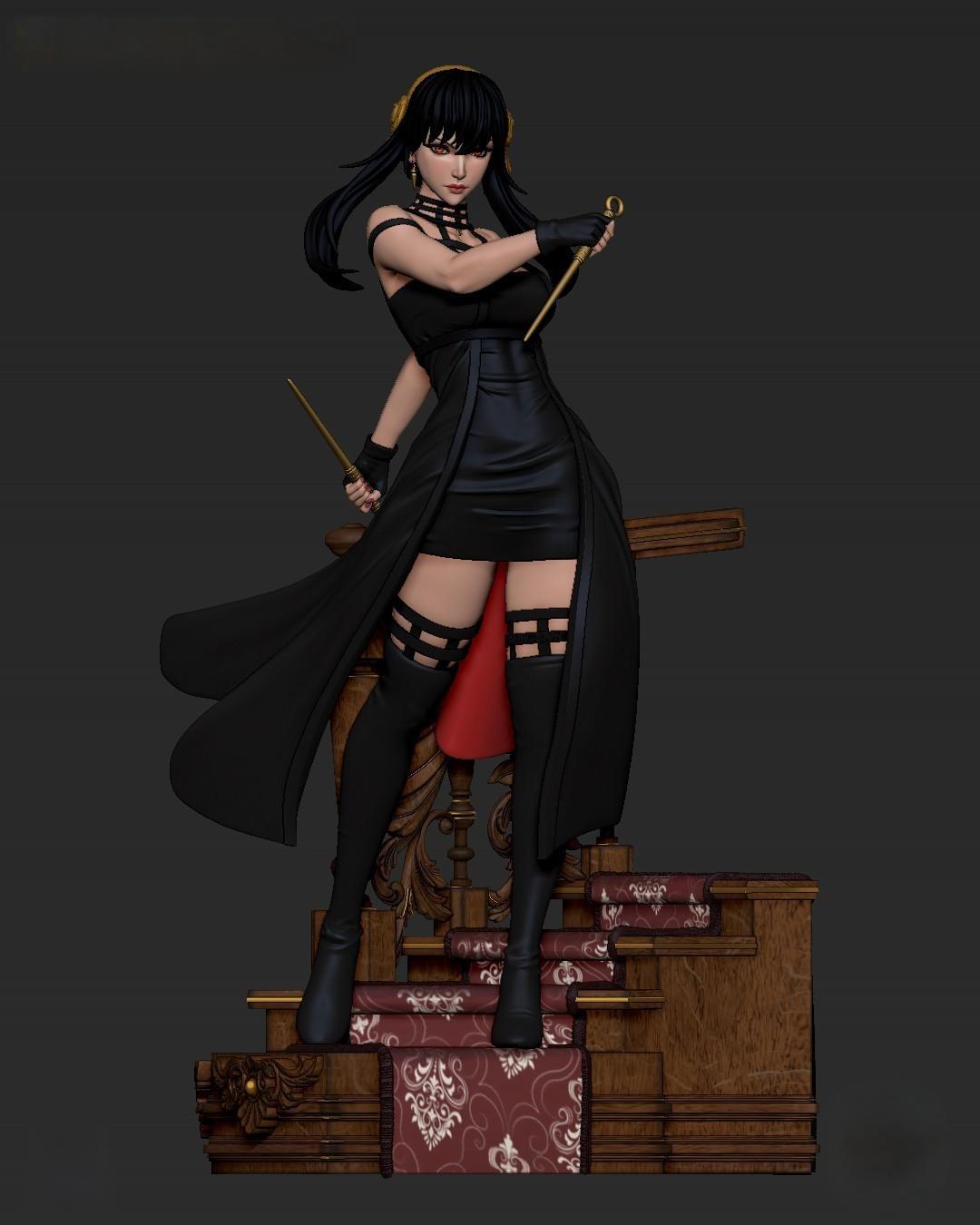 0965 Yor Forger - Spy x Family (2215) - STL 3D Print Files