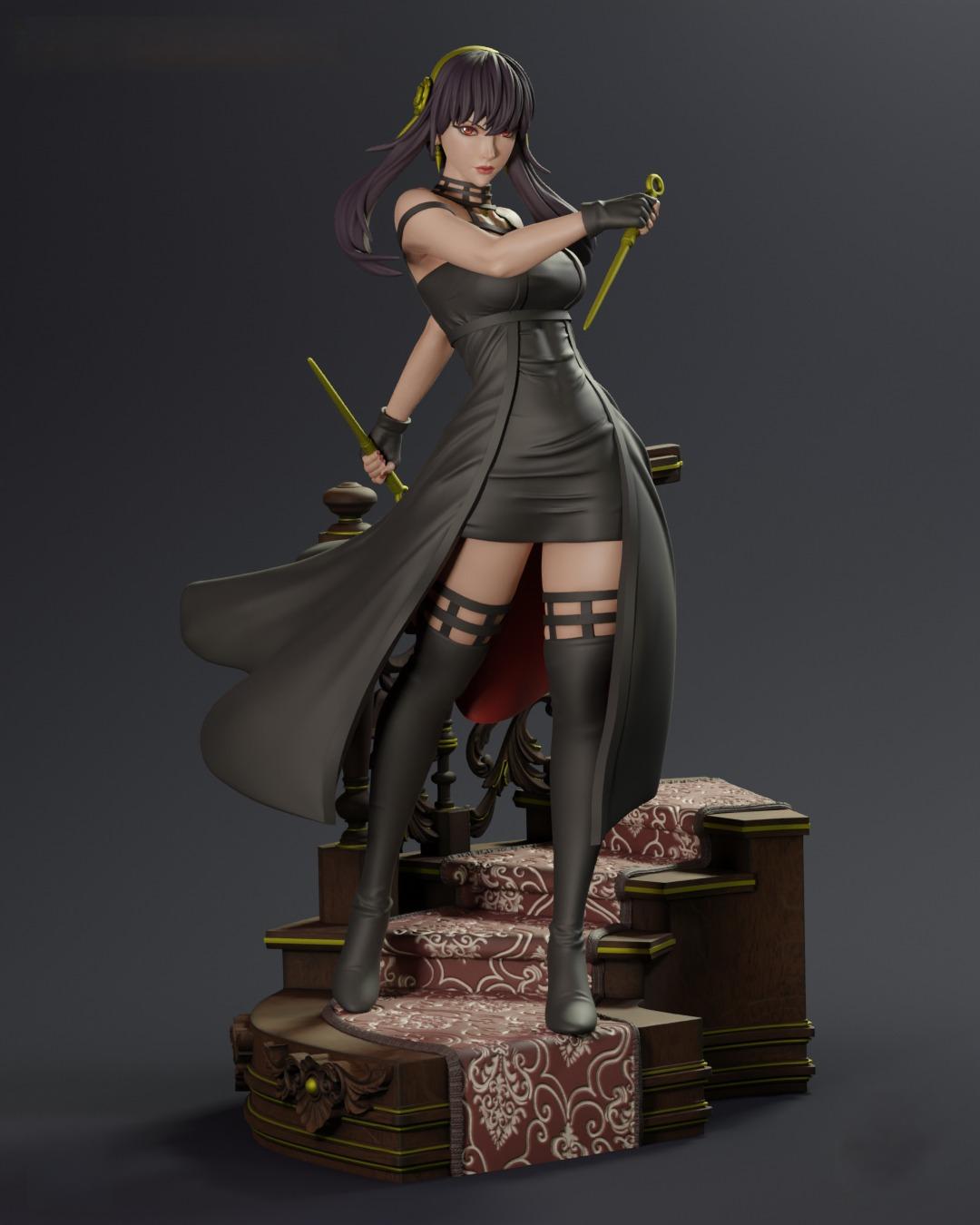0965 Yor Forger - Spy x Family (2215) - STL 3D Print Files