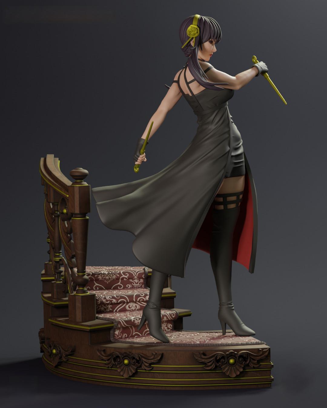0965 Yor Forger - Spy x Family (2215) - STL 3D Print Files