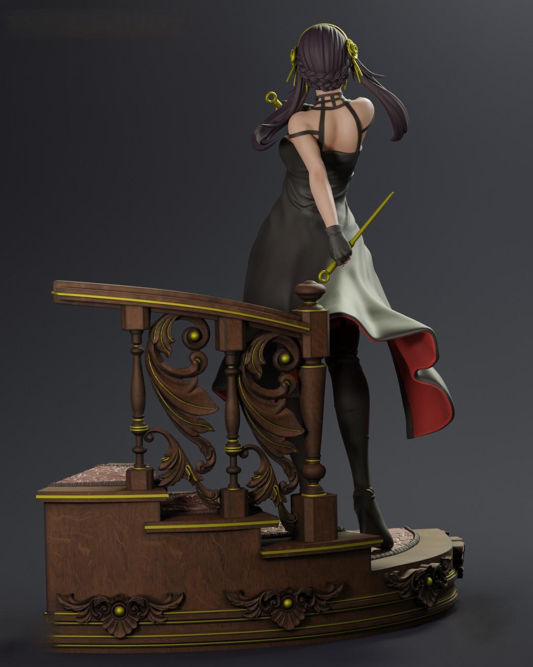 0965 Yor Forger - Spy x Family (2215) - STL 3D Print Files