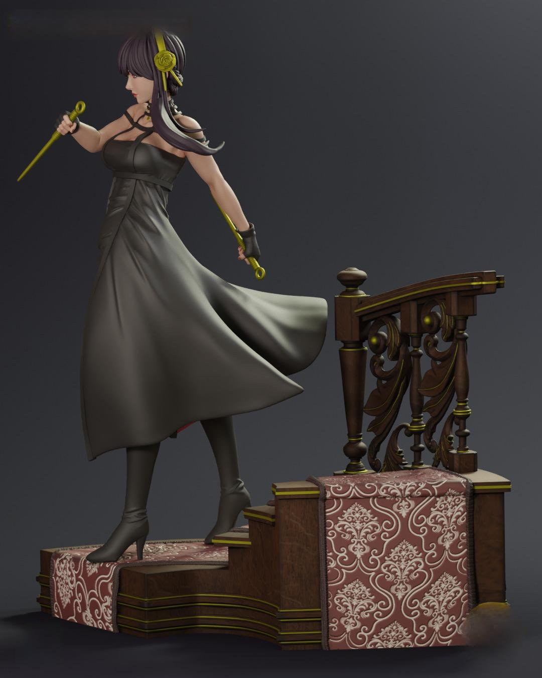 0965 Yor Forger - Spy x Family (2215) - STL 3D Print Files