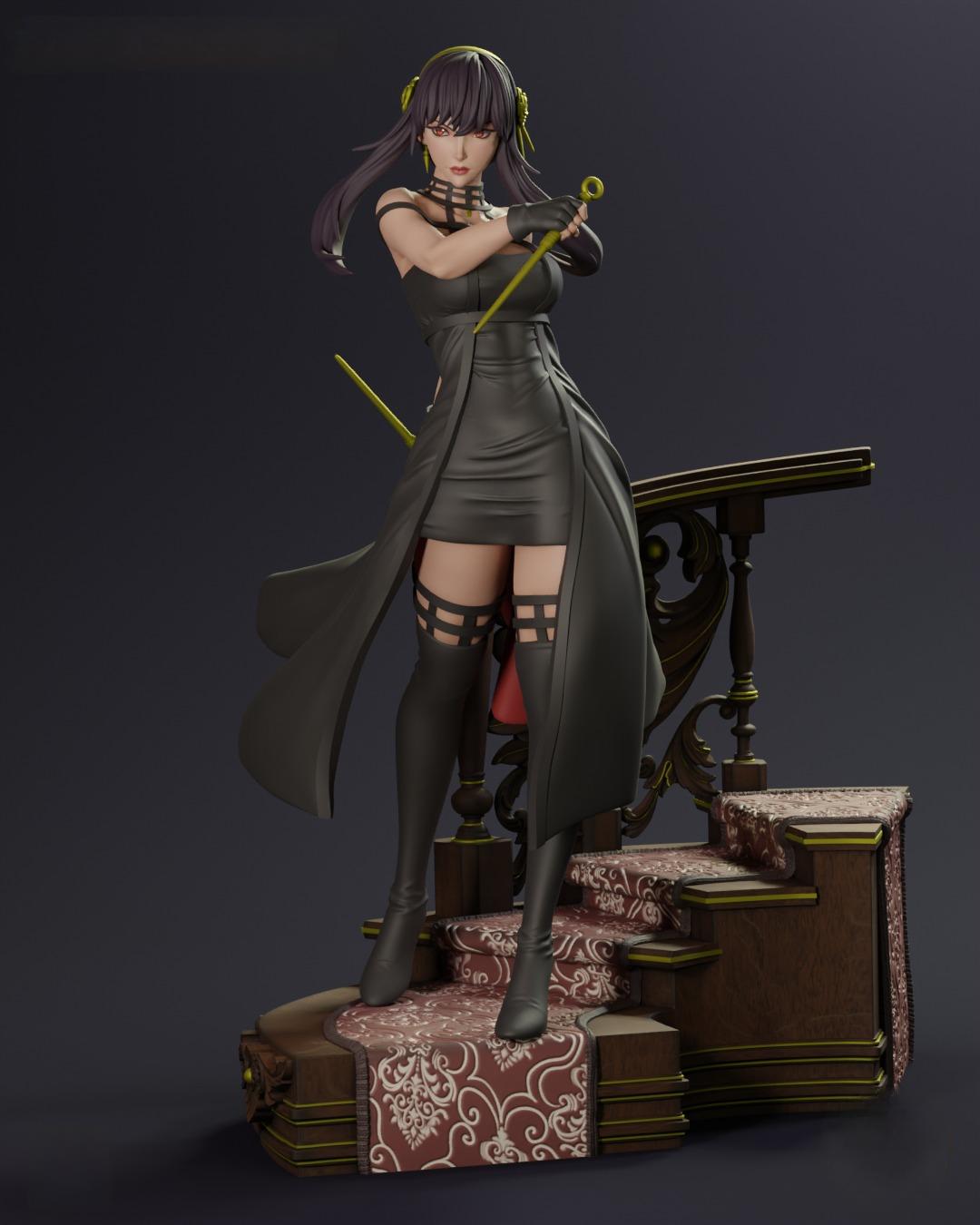 0965 Yor Forger - Spy x Family (2215) - STL 3D Print Files