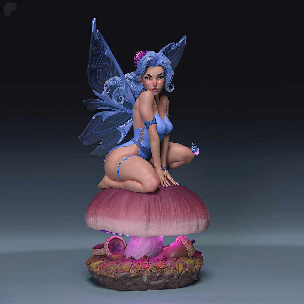 0954 Lillia Fairy (2279) - STL 3D Print Files