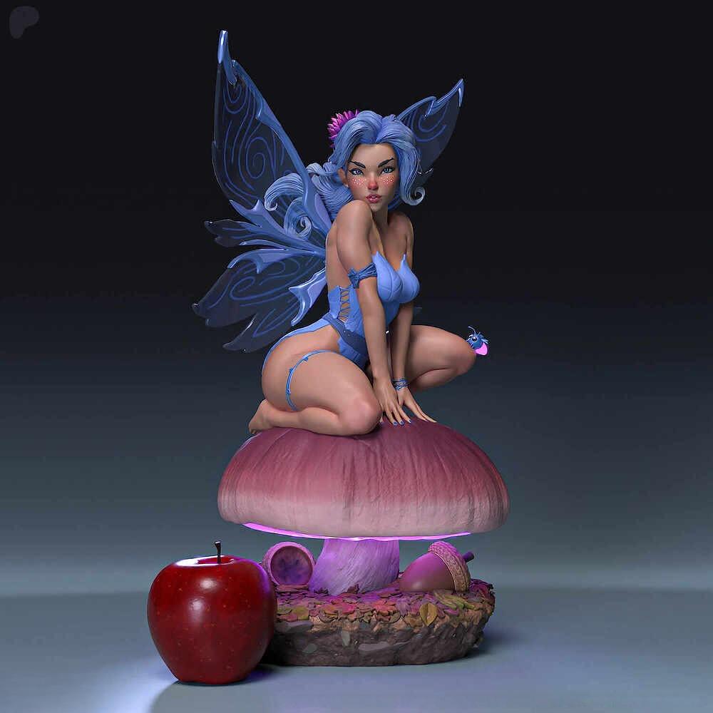 0954 Lillia Fairy (2279) - STL 3D Print Files