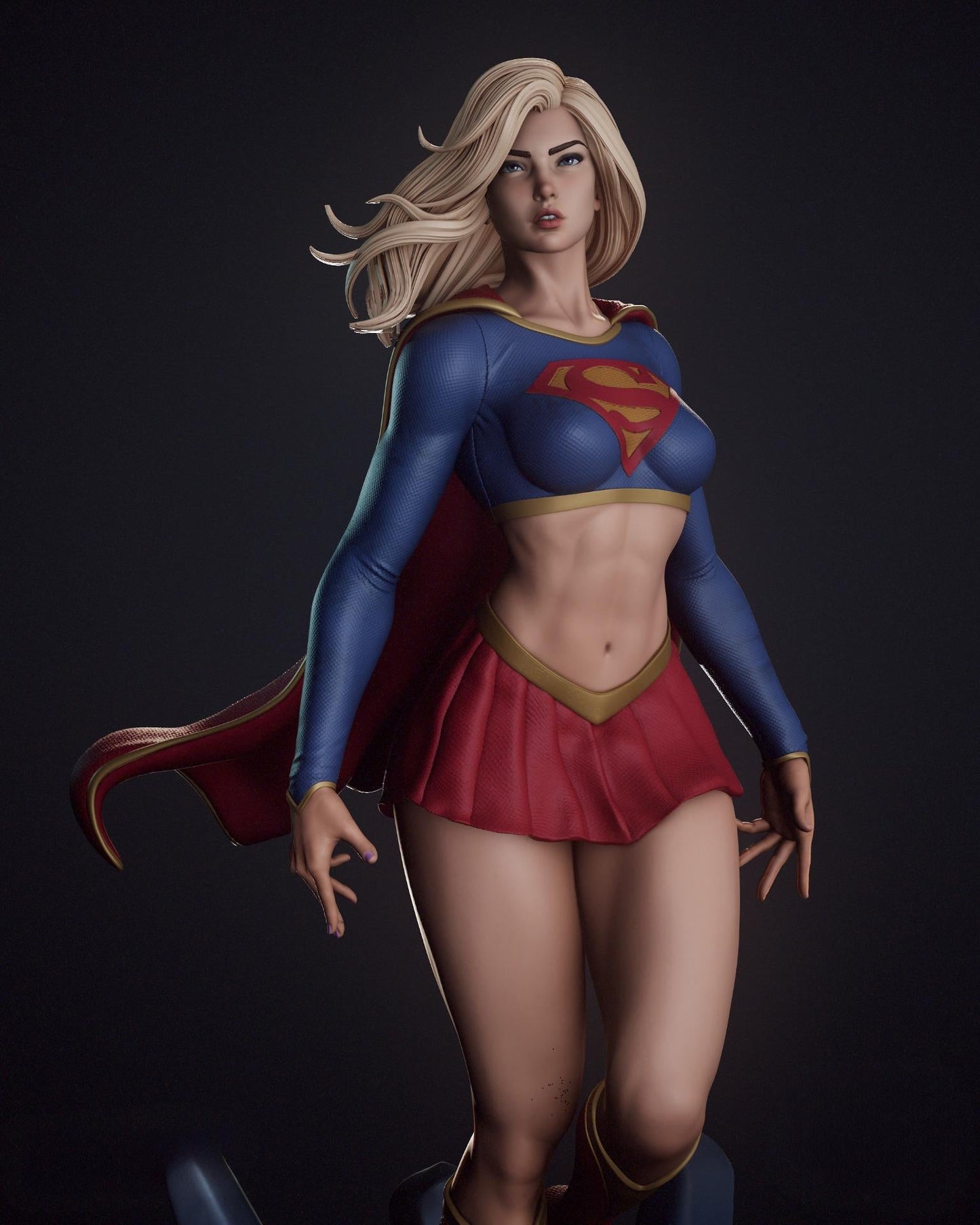 0502 Supergirl NSFW - DC Comics (2338) - STL 3D Print Files