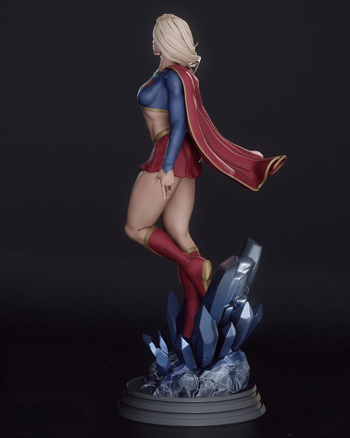 0502 Supergirl NSFW - DC Comics (2338) - STL 3D Print Files