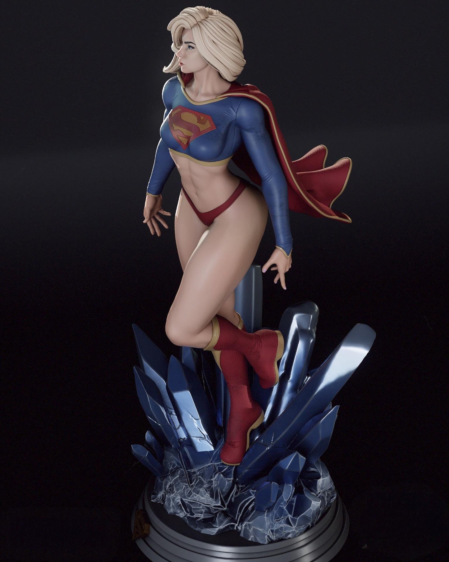 0502 Supergirl NSFW - DC Comics (2338) - STL 3D Print Files