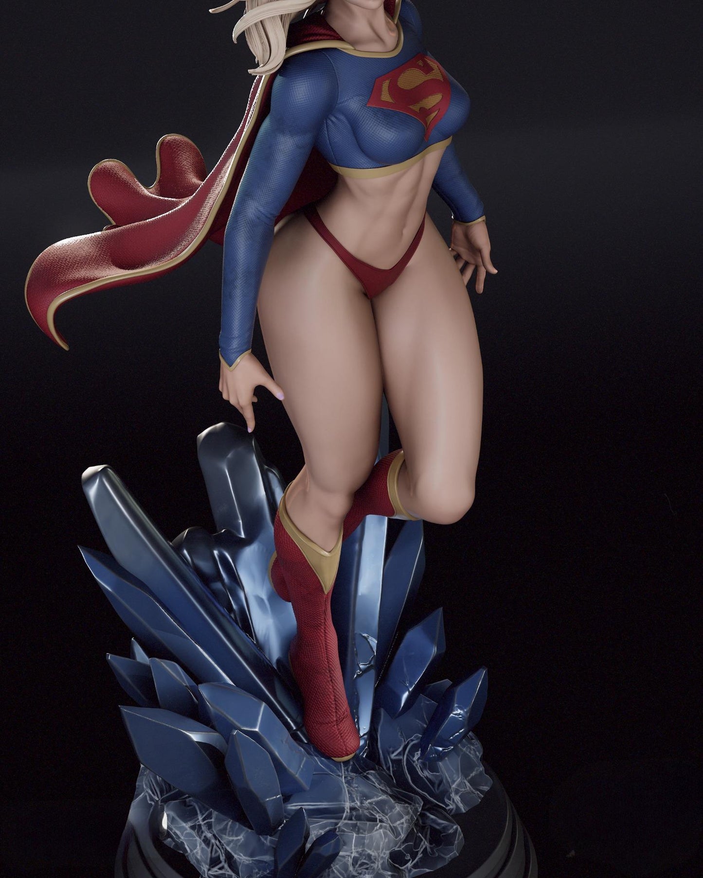 0502 Supergirl NSFW - DC Comics (2338) - STL 3D Print Files