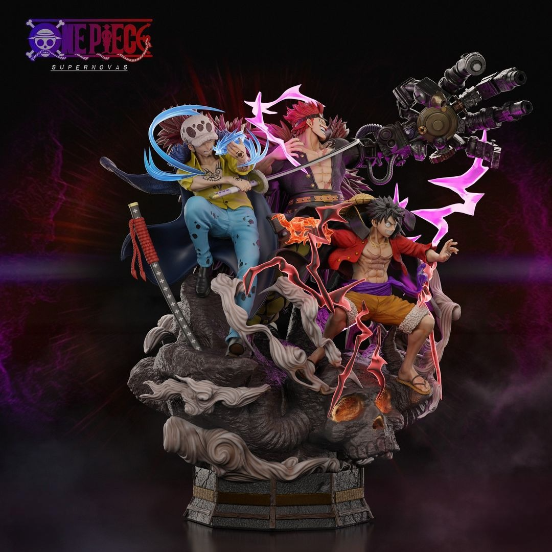 0985 Supernovas - One Piece (2379) - STL 3D Print Files