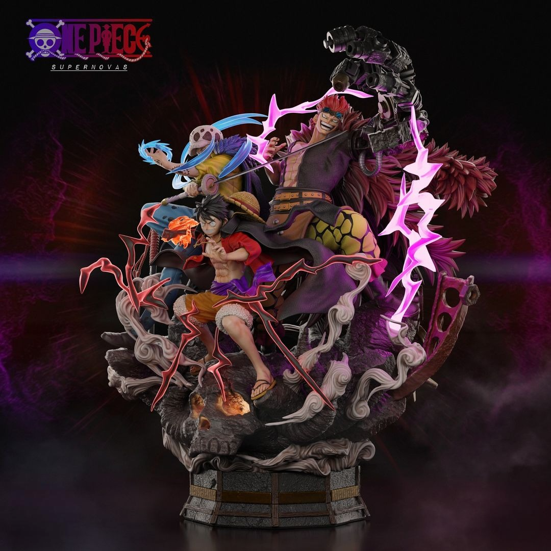 0985 Supernovas - One Piece (2379) - STL 3D Print Files