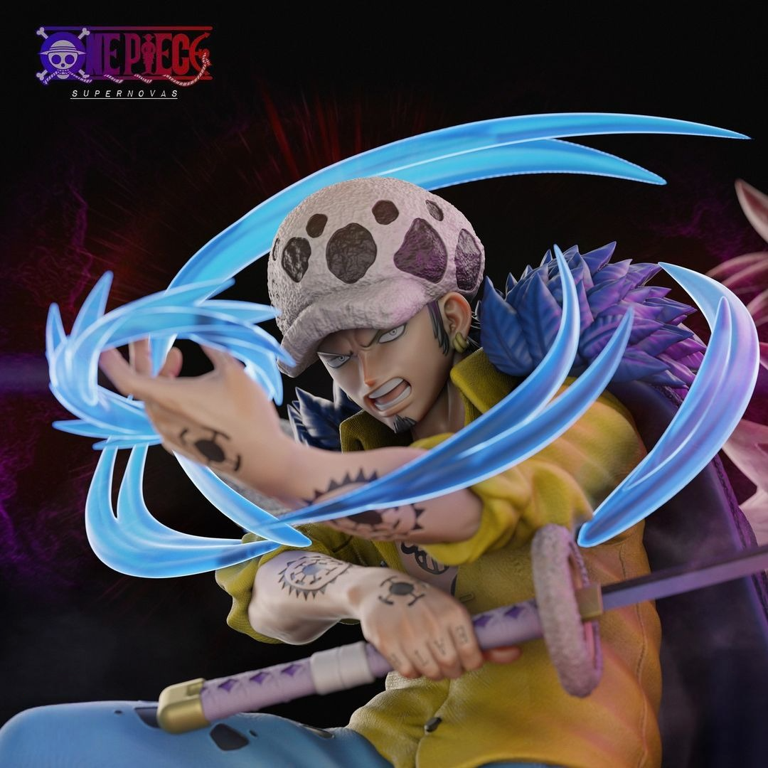 0985 Supernovas - One Piece (2379) - STL 3D Print Files