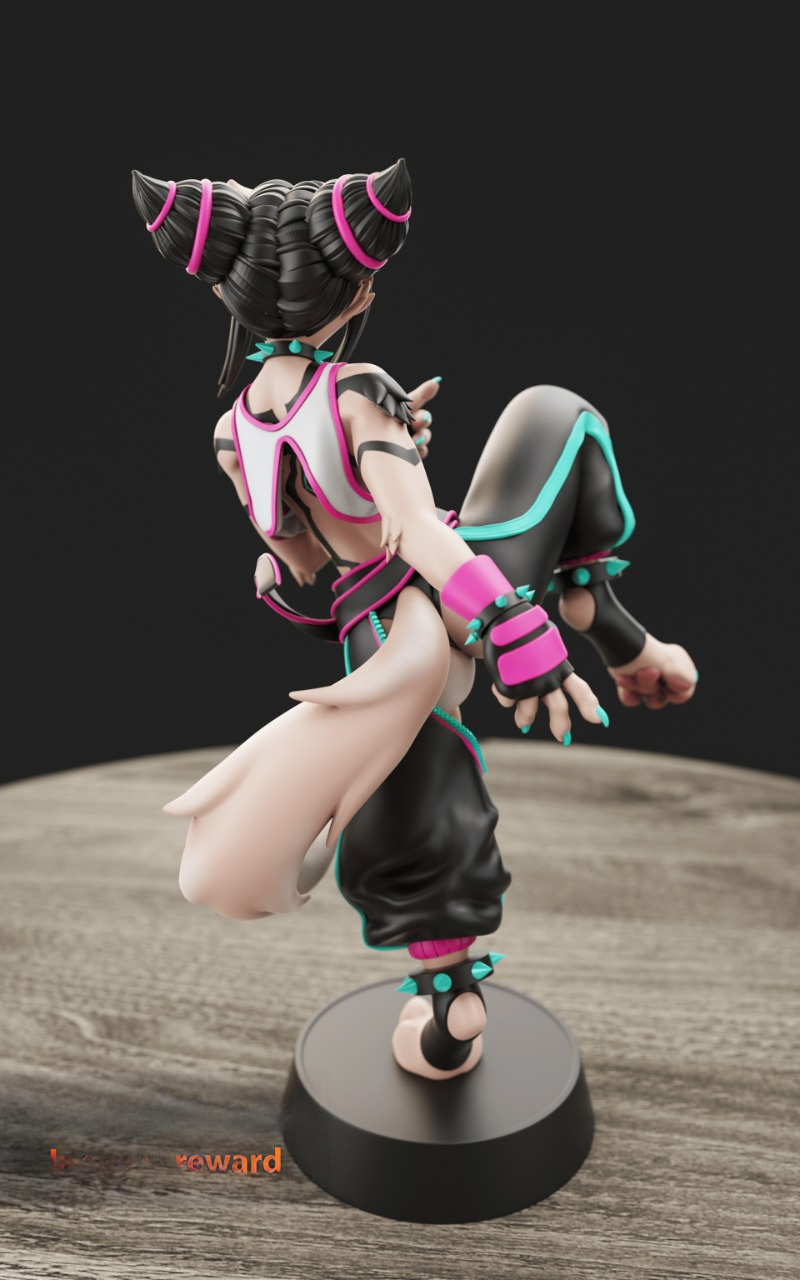 0540 Juri Han NSFW - Street Fighter (3028) - STL 3D Print Files