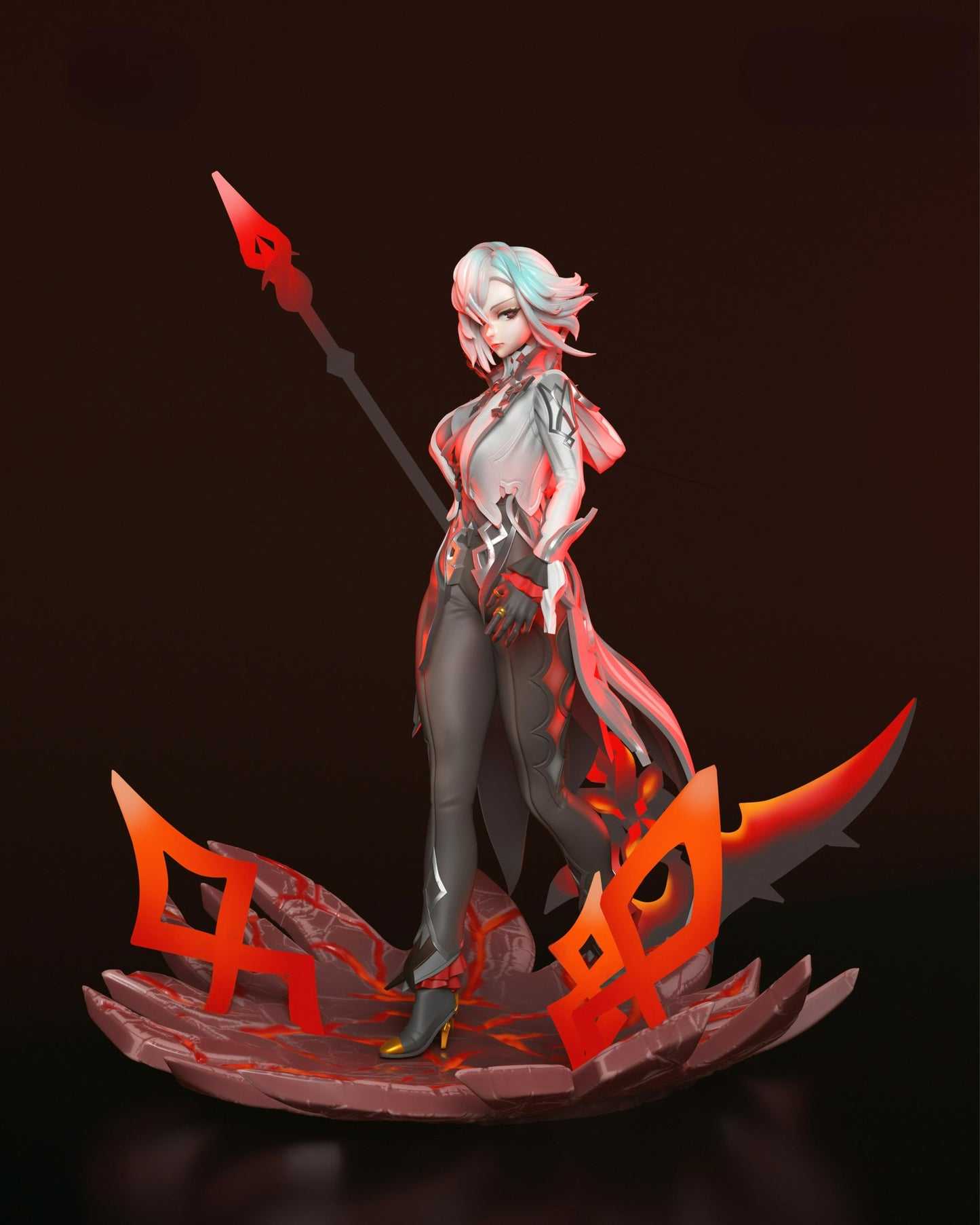 0939 Arlecchino - Genshin Impact (2515) - STL 3D Print Files