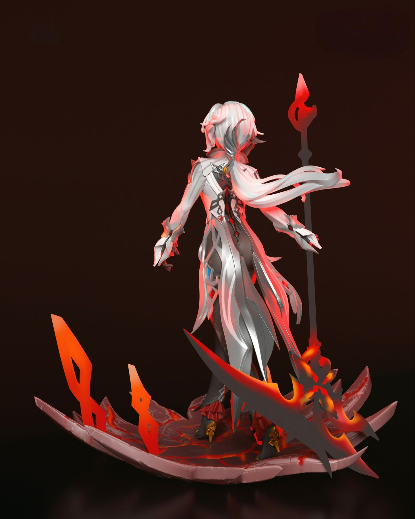 0939 Arlecchino - Genshin Impact (2515) - STL 3D Print Files